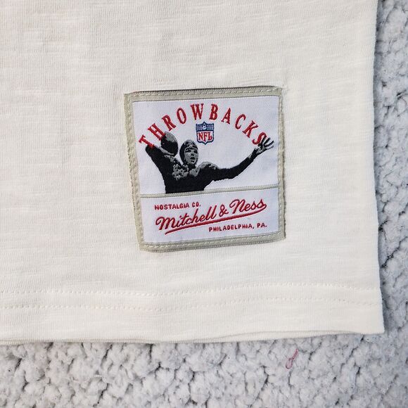 Mitchell and Ness Kansas City Chiefs T Shirt Mens Small Vintage NFL Tee 38x28 - Picture 4 of 14